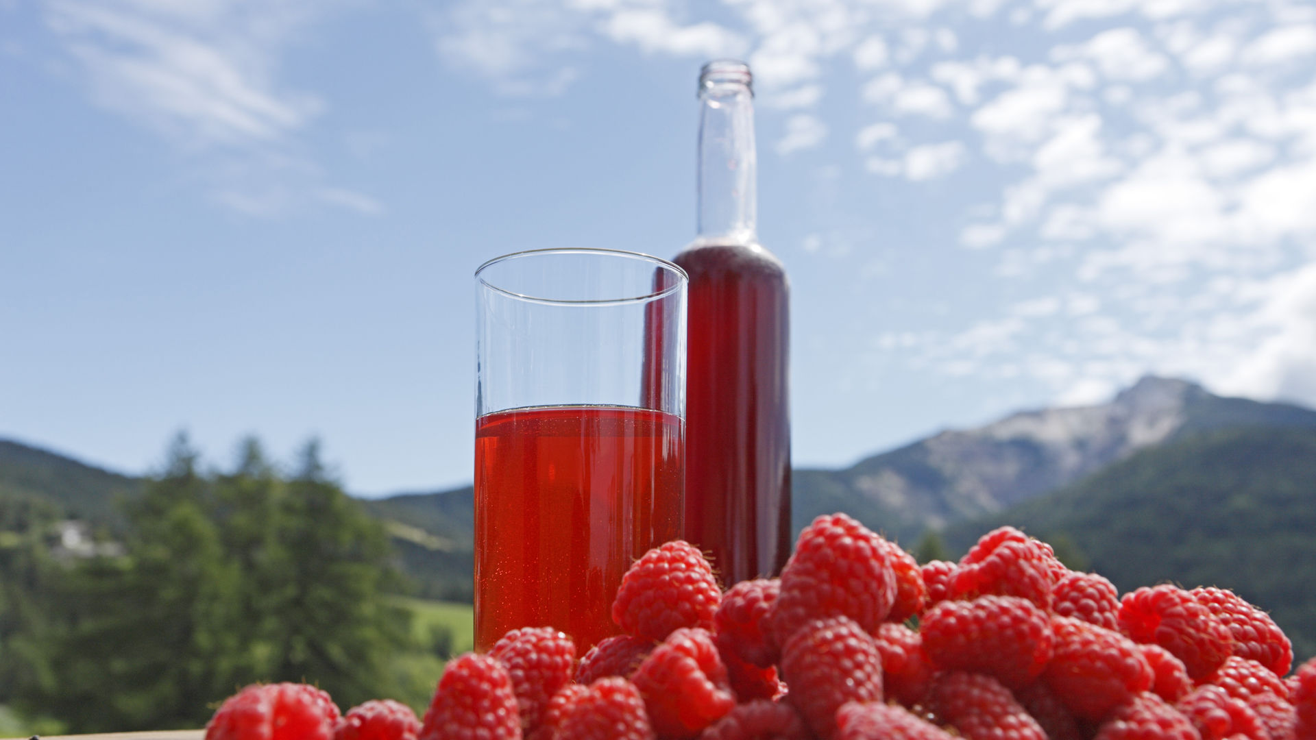 Berry cordial - Typical recipe from South Tyrol