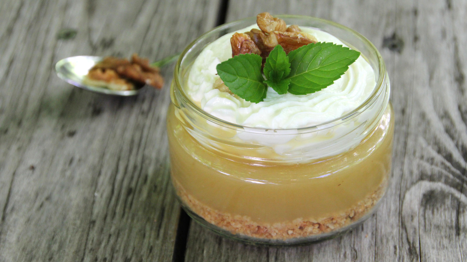 Apple purée cheesecake - Recipe from South Tyrol