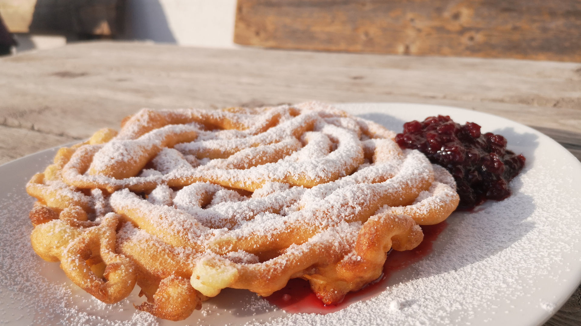 Strauben - Recipe from South Tyrol