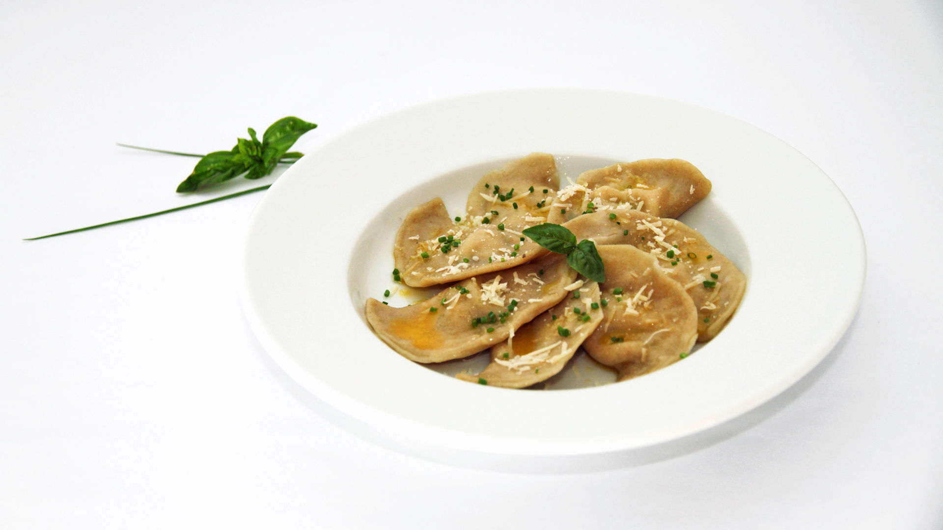 Herb ravioli - Typical recipe from South Tyrol