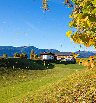 Autumn holidays on the farm in South Tyrol