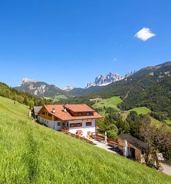 Farming country South Tyrol