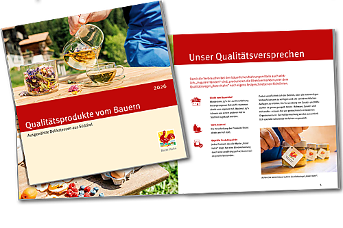 Qualitätsprodukte vom Bauern