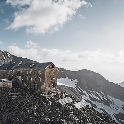 Becherhaus: Die höchstgelegene Schutzhütte Südtirols