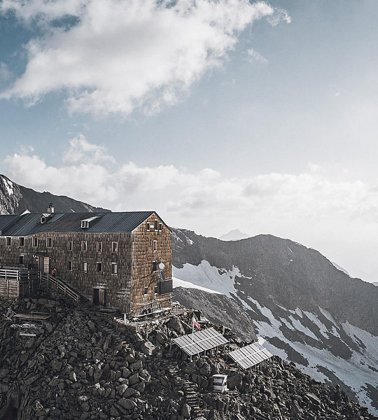 Becherhaus: Die höchstgelegene Schutzhütte Südtirols