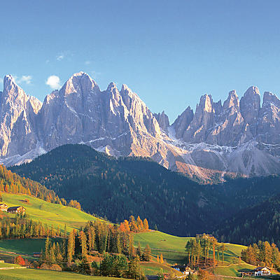 Geisler mountain peaks: natural spectacle of the Dolomites