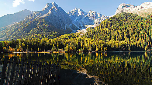 Antholzer See lake: a jewel in the middle of the mountains