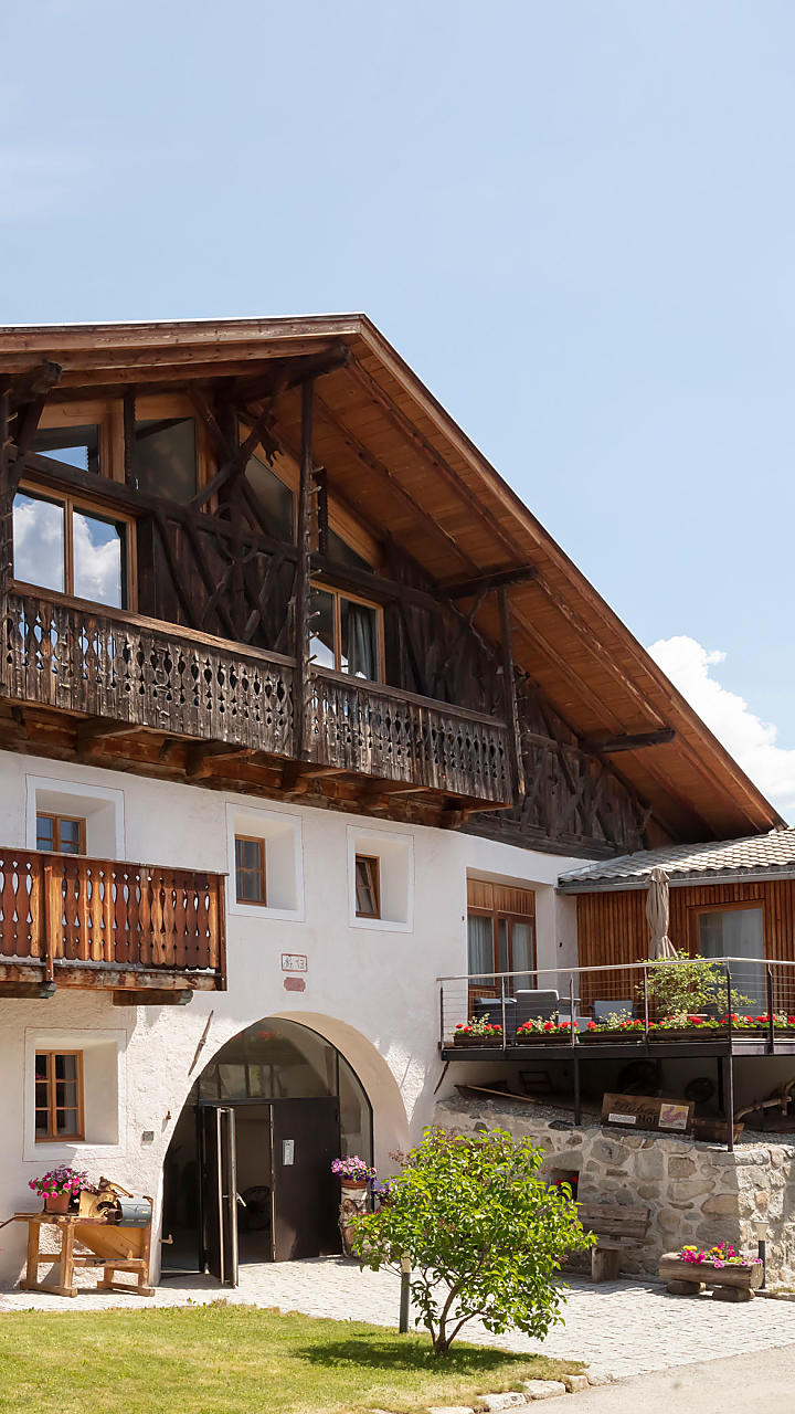 Faszinierende Bauernhof-Architektur in Südtirol