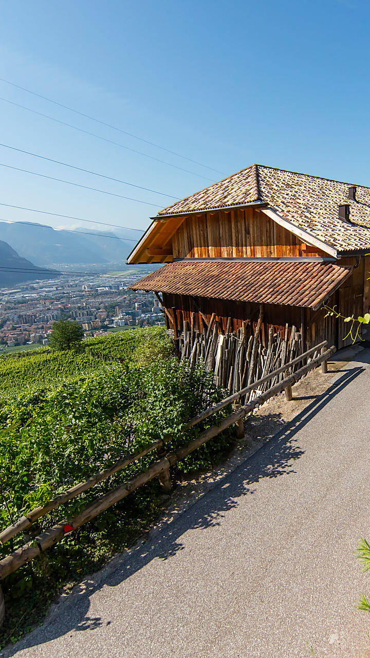 Bauernhofurlaub mit Stadtnähe in Südtirol