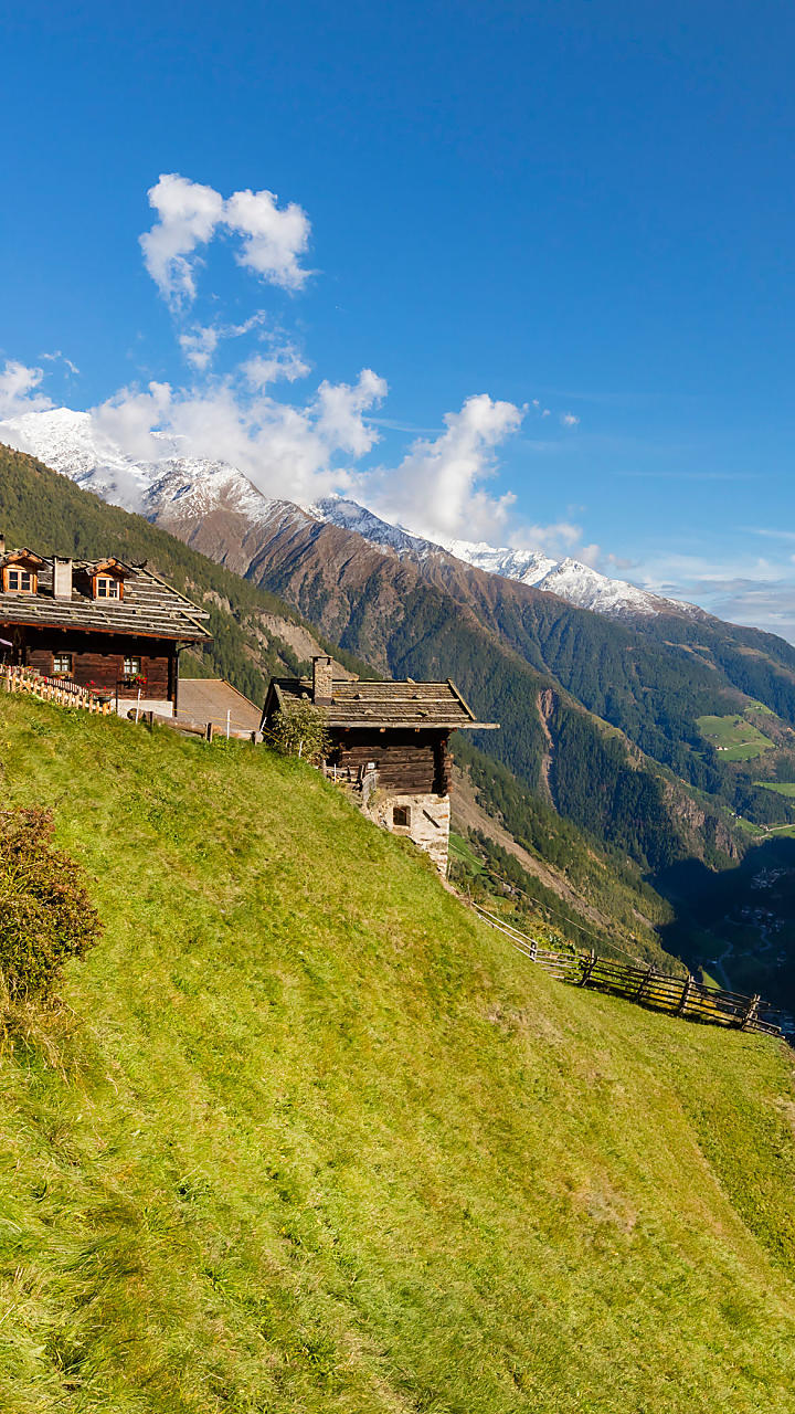 Extreme Bergbauernhöfe in Südtirol