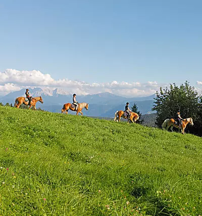 Reiturlaub in Südtirol: Pferdegeflüster am Hof