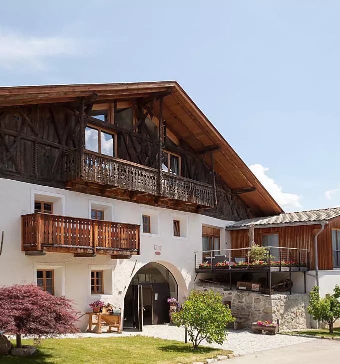 Faszinierende Bauernhof-Architektur in Südtirol