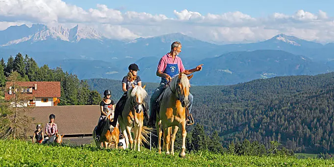 Urlaub auf dem Reiterbauernhof in Südtirol