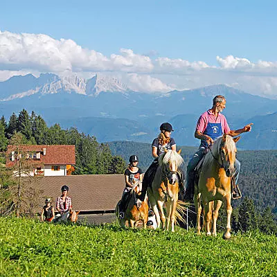 Urlaub auf dem Reiterbauernhof in Südtirol