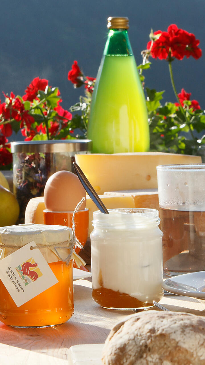 Farm Holidays in holiday flats in South Tyrol