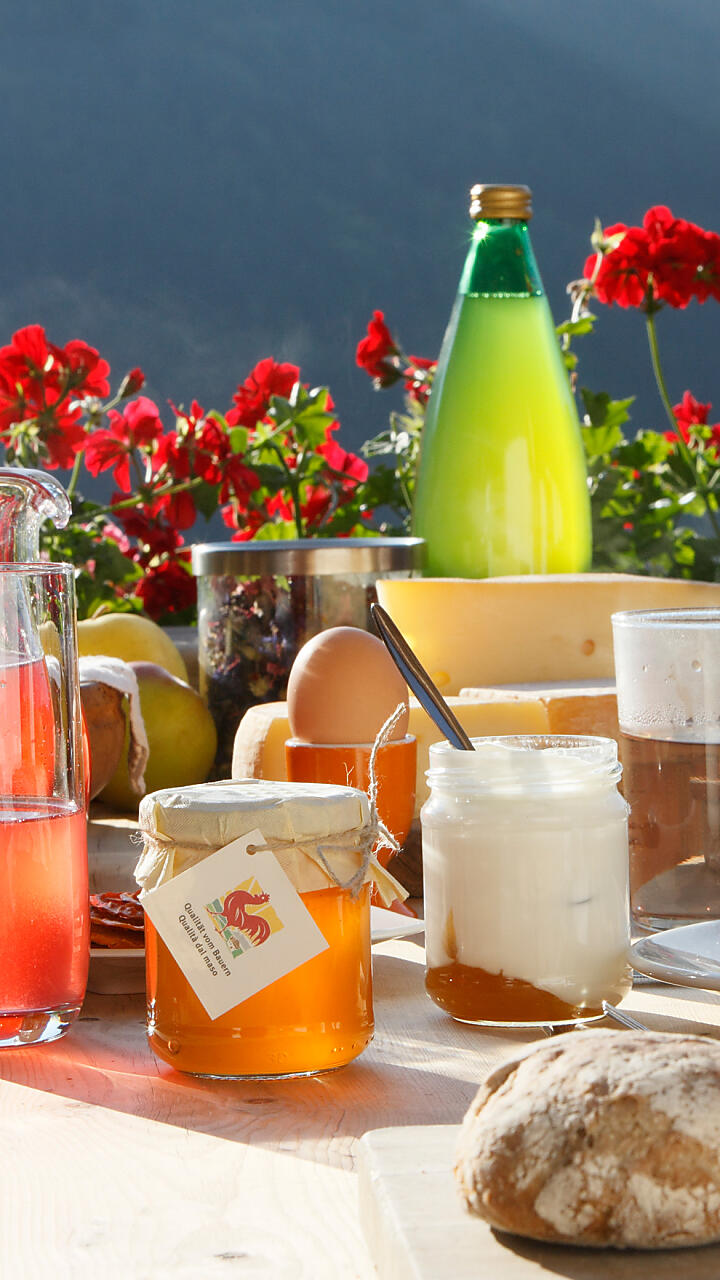 Farm Holidays in holiday flats in South Tyrol