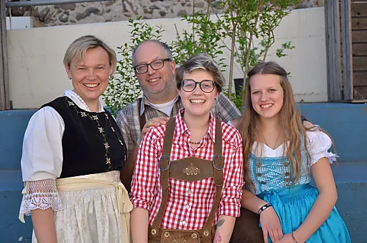 Ulrike, Joachim, Patty und Natalie