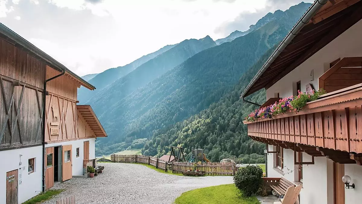 The valley view invites you to linger.