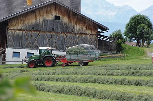 Heuernte – das Laden