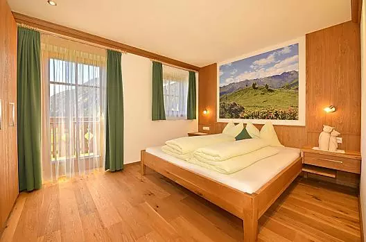 Schlafzimmer der Ferienwohnung Hochstein