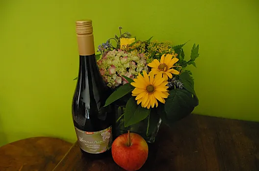 Cider produced from our apple juice