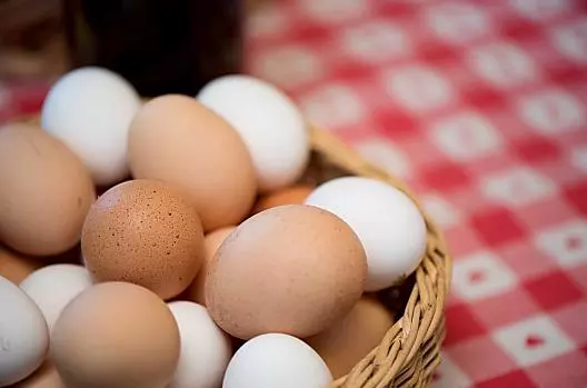 Fresh eggs from our free range chickens