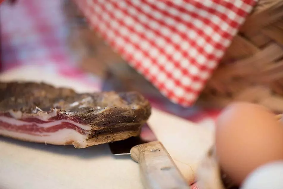 Speck from our pigs