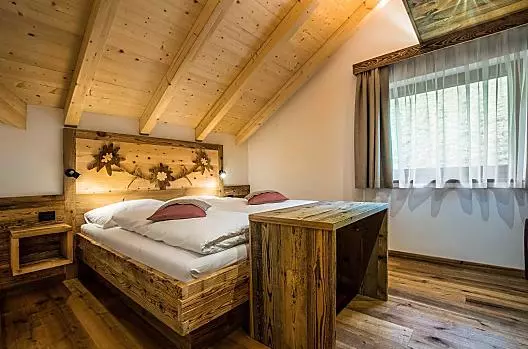 Zimmer der Ferienwohnung Gran crëp