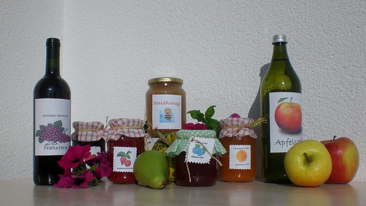 A small selection of our farm produce