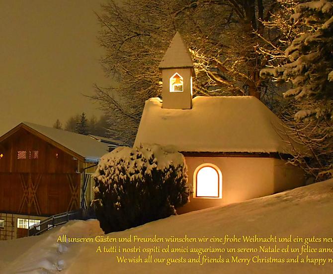 Die Hofkapelle im Winter