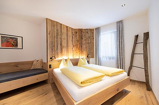 Schlafzimmer der Ferienwohnung Prunar