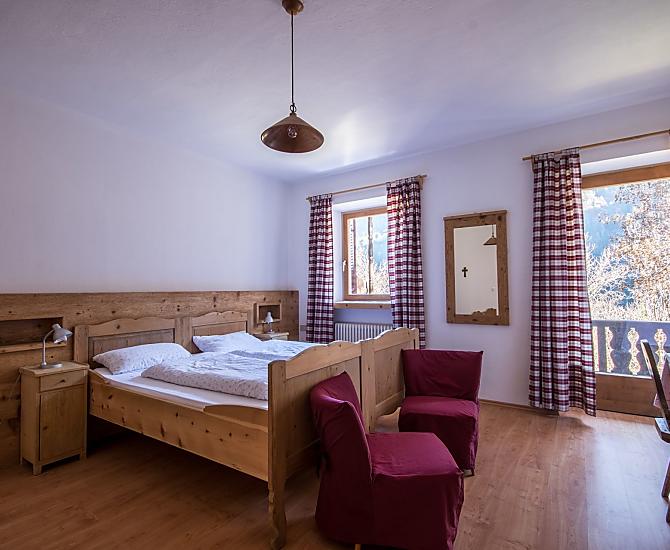 Schlafzimmer mit Aussicht