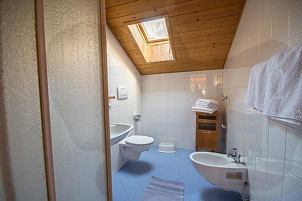 Badezimmer mit Dusche
