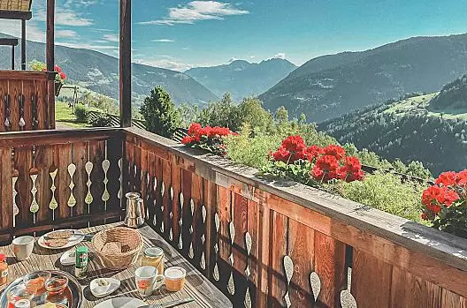 In der Morgensonne das Frühstück genießen und so den Tag ganz entspannt beginnen.