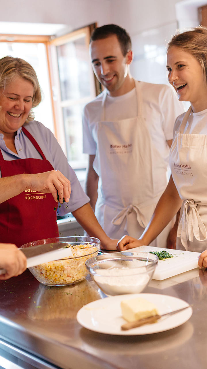 Cooking events at South Tyrol's farm cookery school