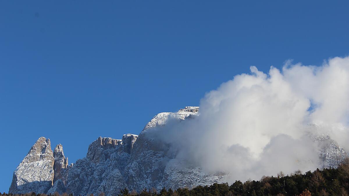 Blick zum Schlern