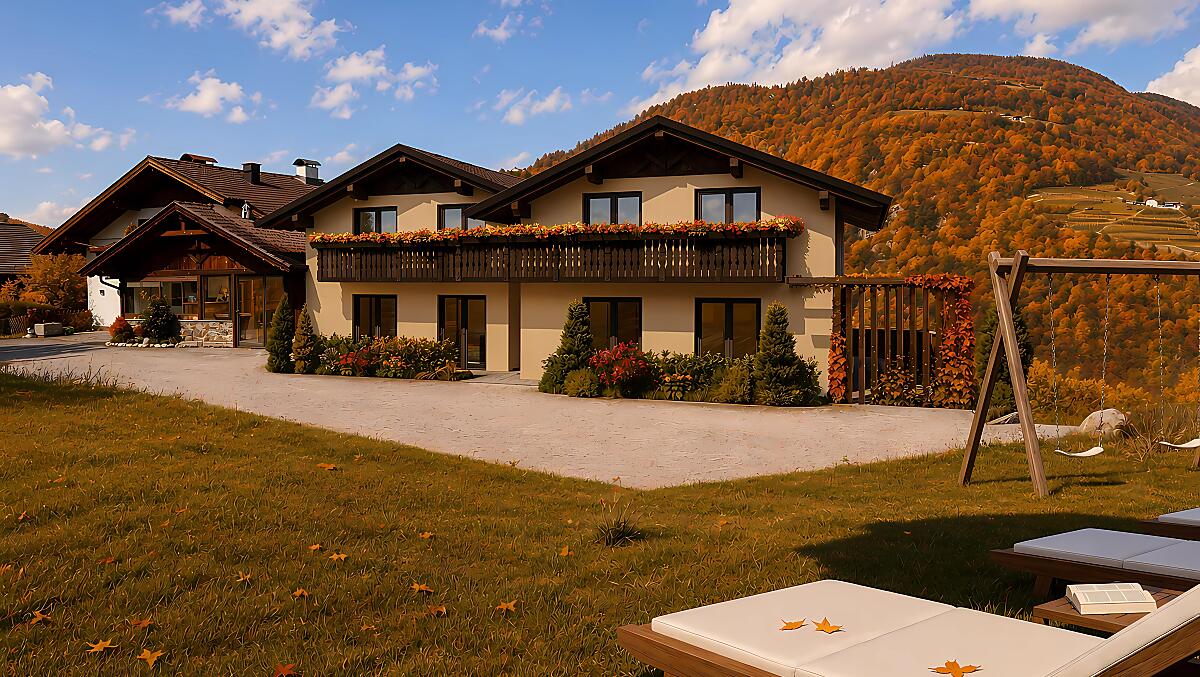 Hofbild Herbst - Rendering