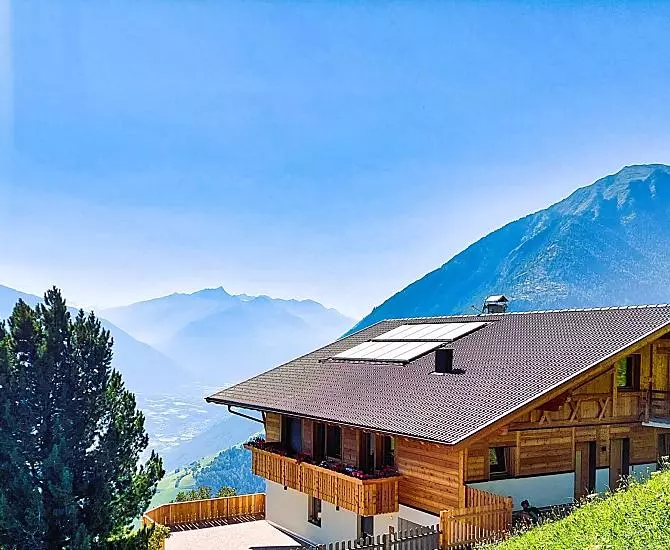 Bergblick und Talblick