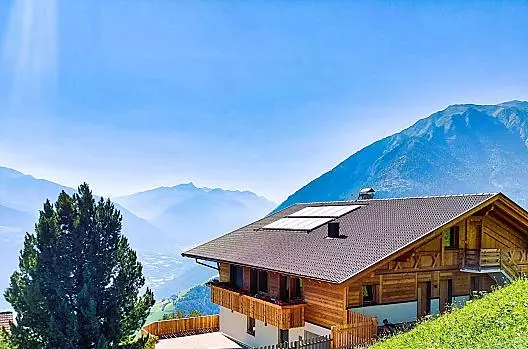 Mountain view and valley view