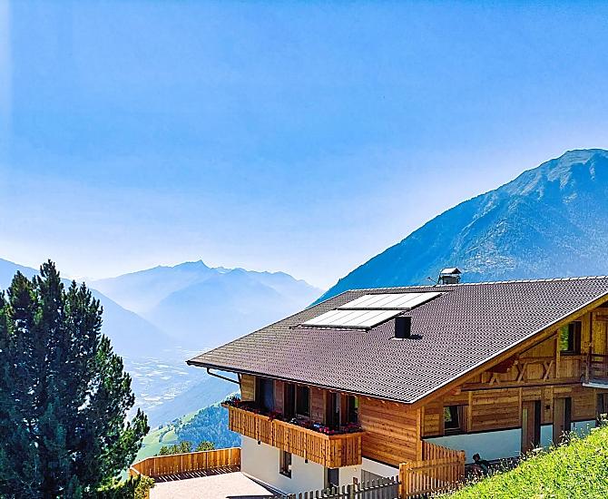Mountain view and valley view