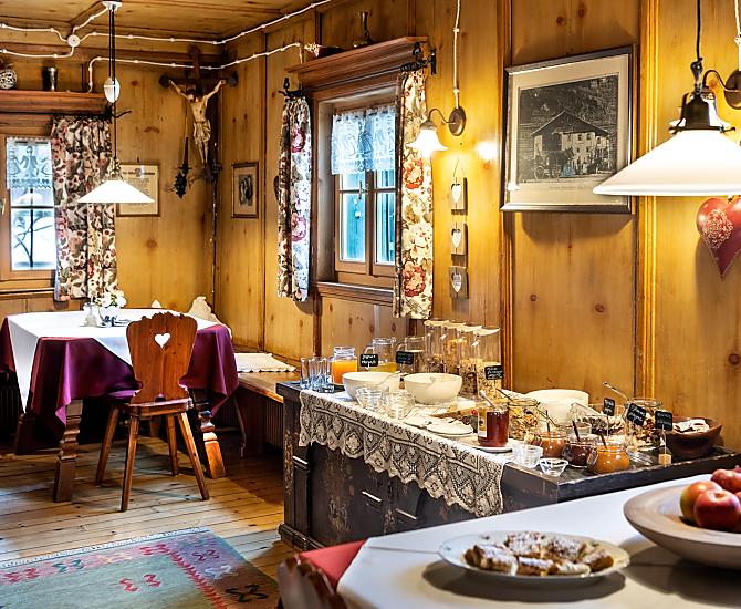 Frühstück in der Stube