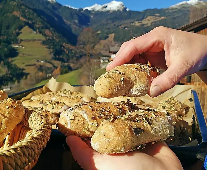 Selbstgebackenes Brot