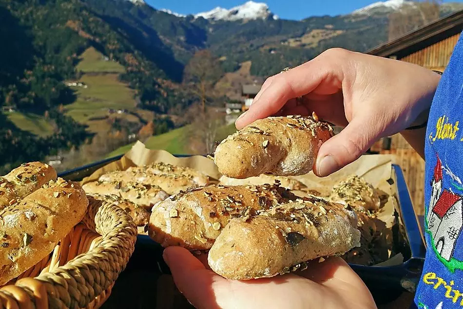 Selbstgebackenes Brot