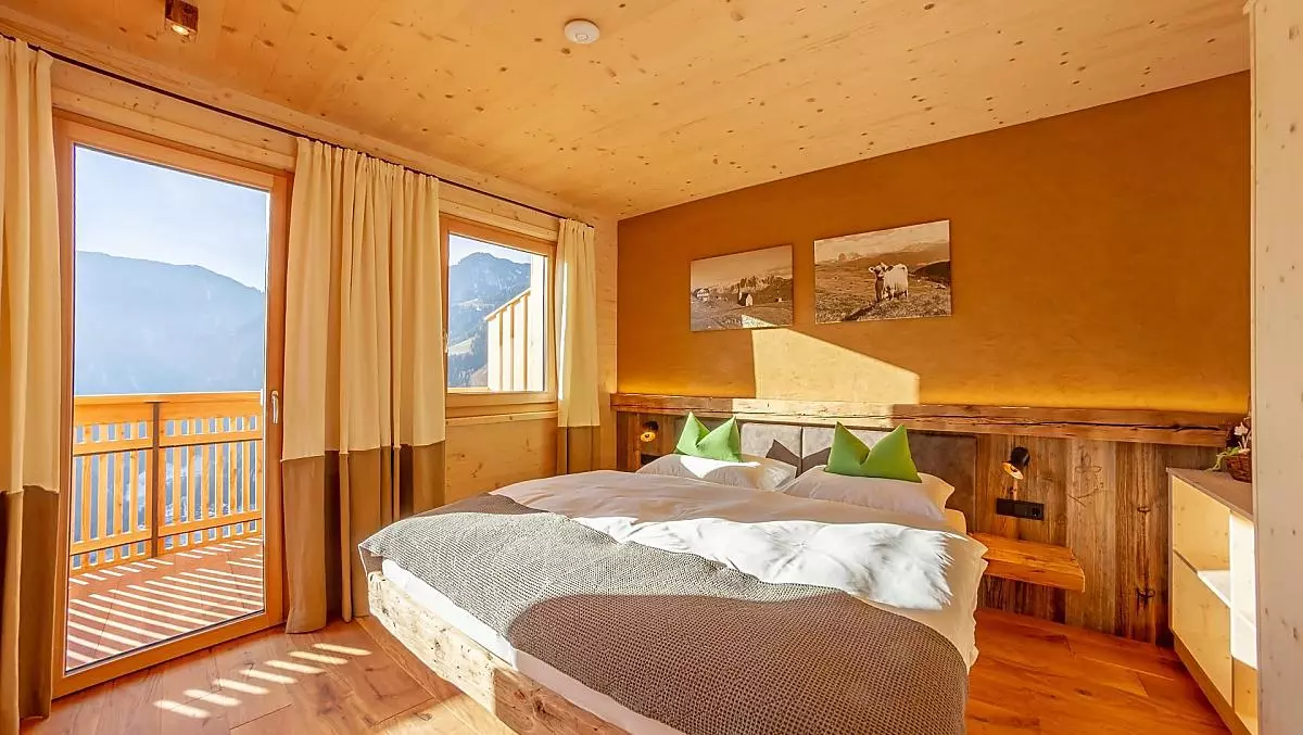 'Heustadt' apartment has its wooden construction and loving furnishings going for it.