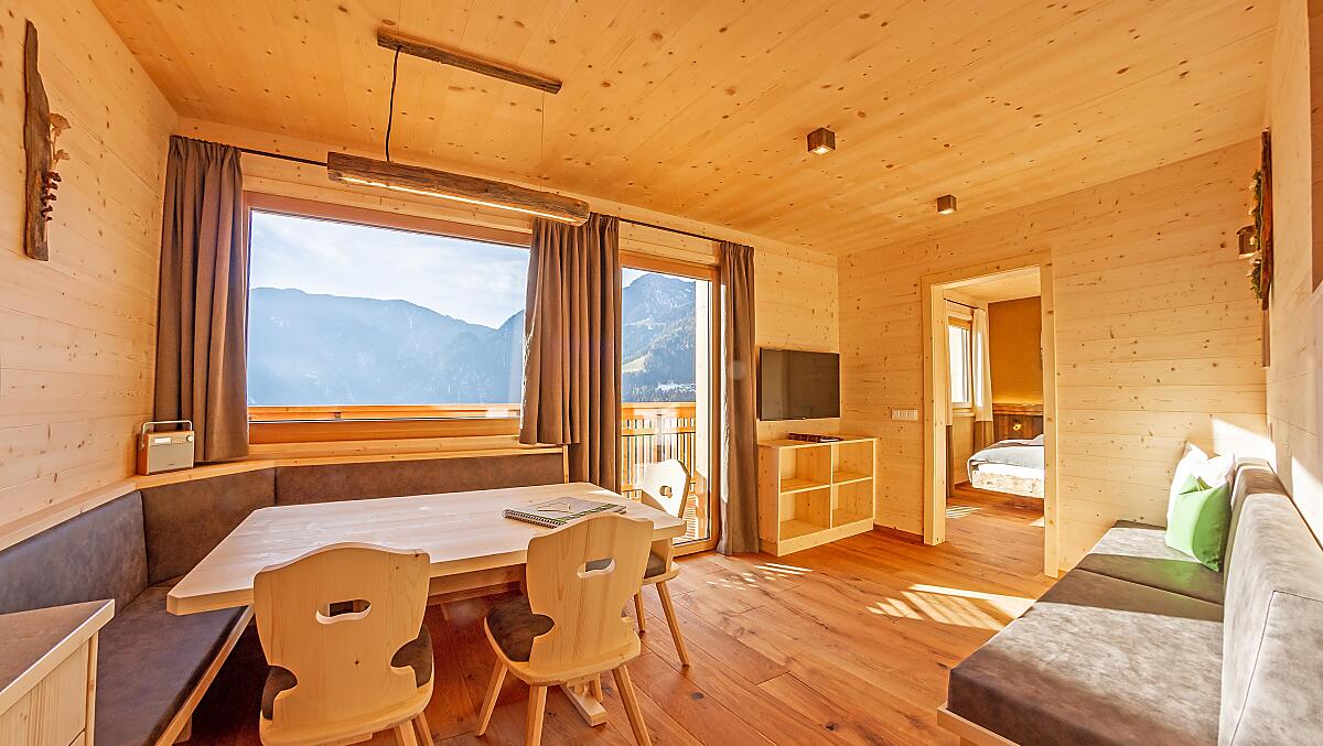 'Heustadt' apartment has its wooden construction and loving furnishings going for it.
