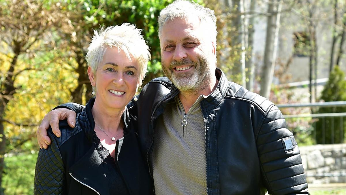 Karl the farmer and his wife Gerda