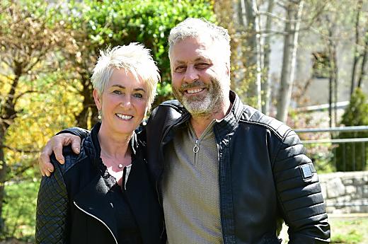 Karl the farmer and his wife Gerda
