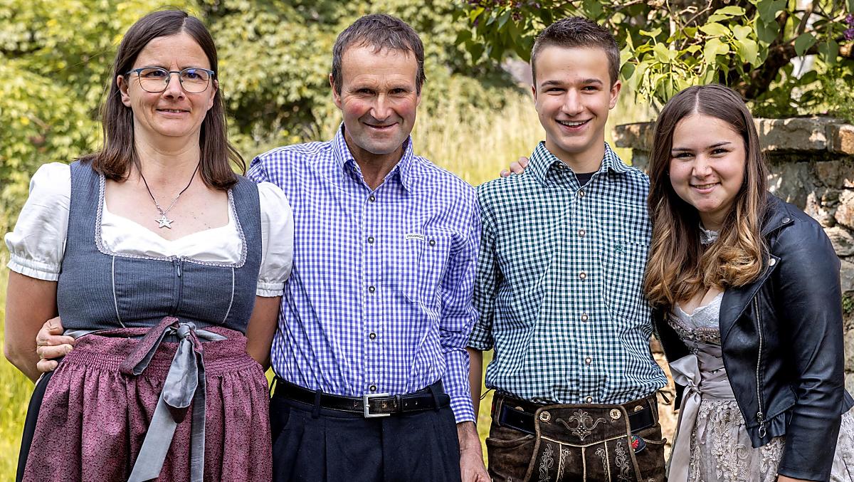 We at the Breitenberger family welcome you warmly to our organic mountain farm.