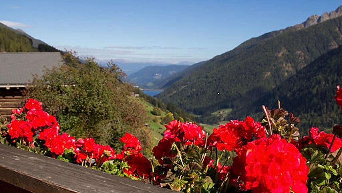 Great views from the balcony of the lake