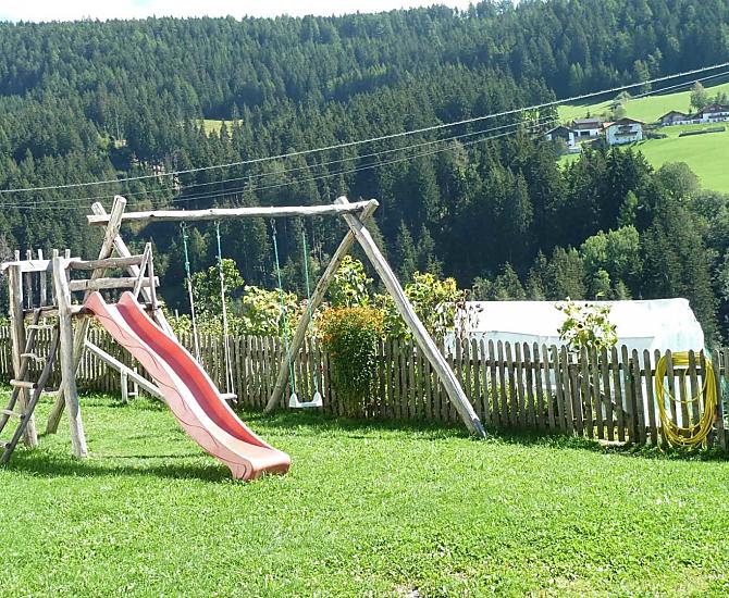 The playground where the children can let off steam.